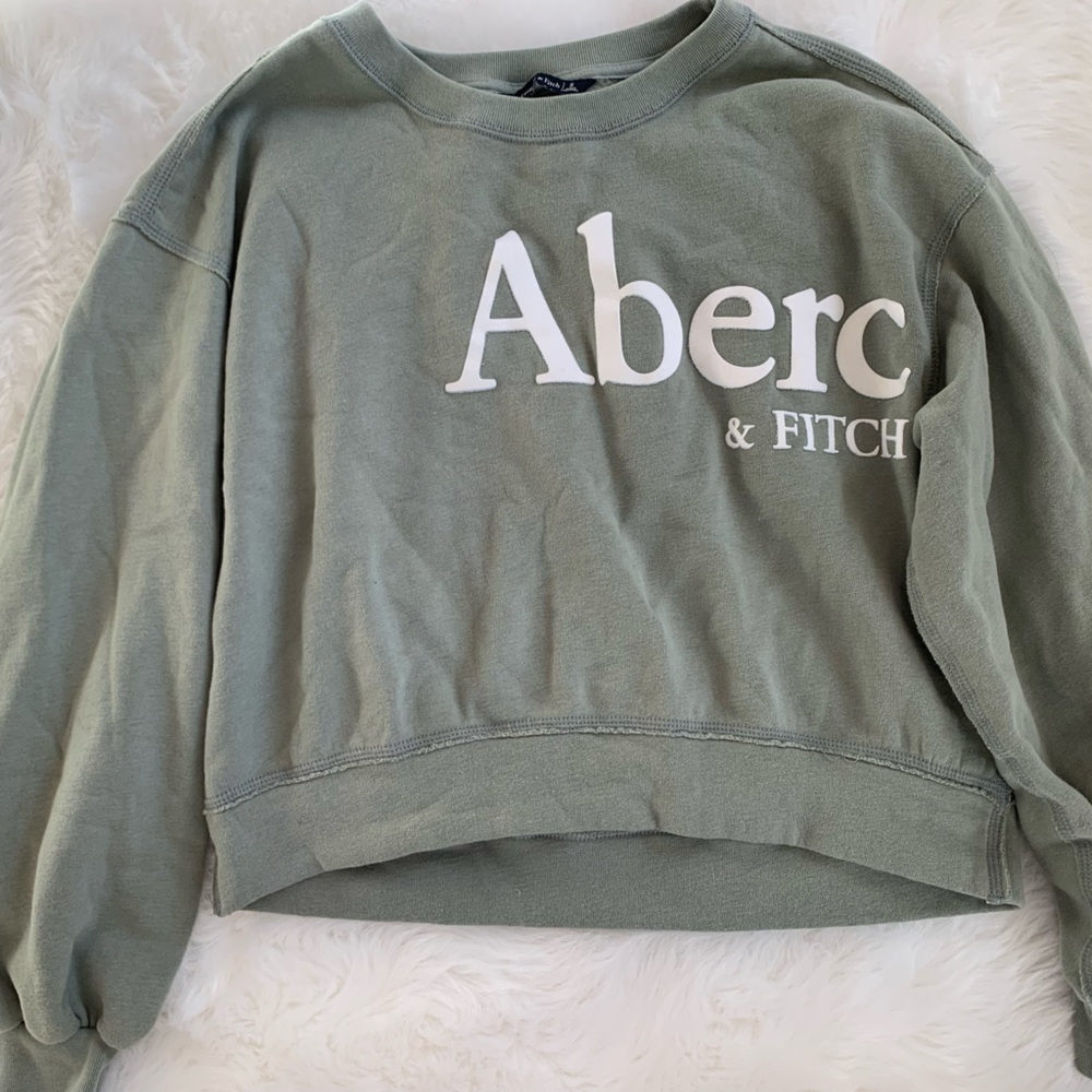 Cropped Abercrombie sweatshirt